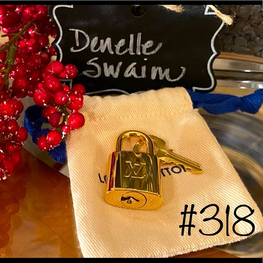 Authentic Louis Vuitton LV Lock and Key